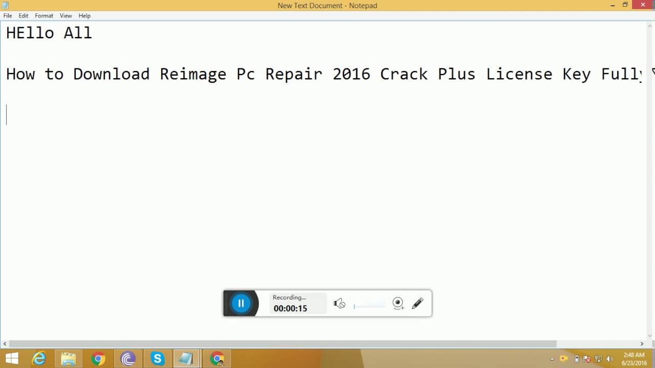 Reimage Repair 2016 Serial Key